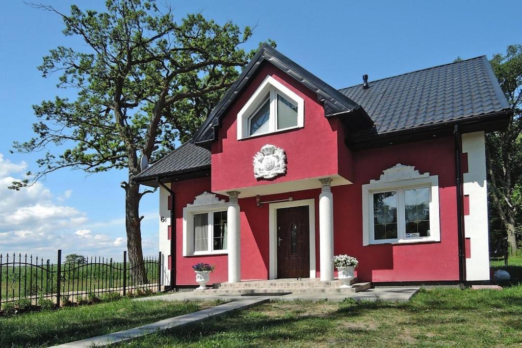 New Holiday Home In Nowe Warpno At The Lake For 10 Persons Exterior foto